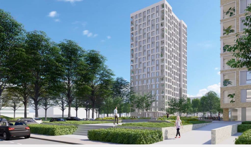 Amersfoort Zangvogelweg straatzijde