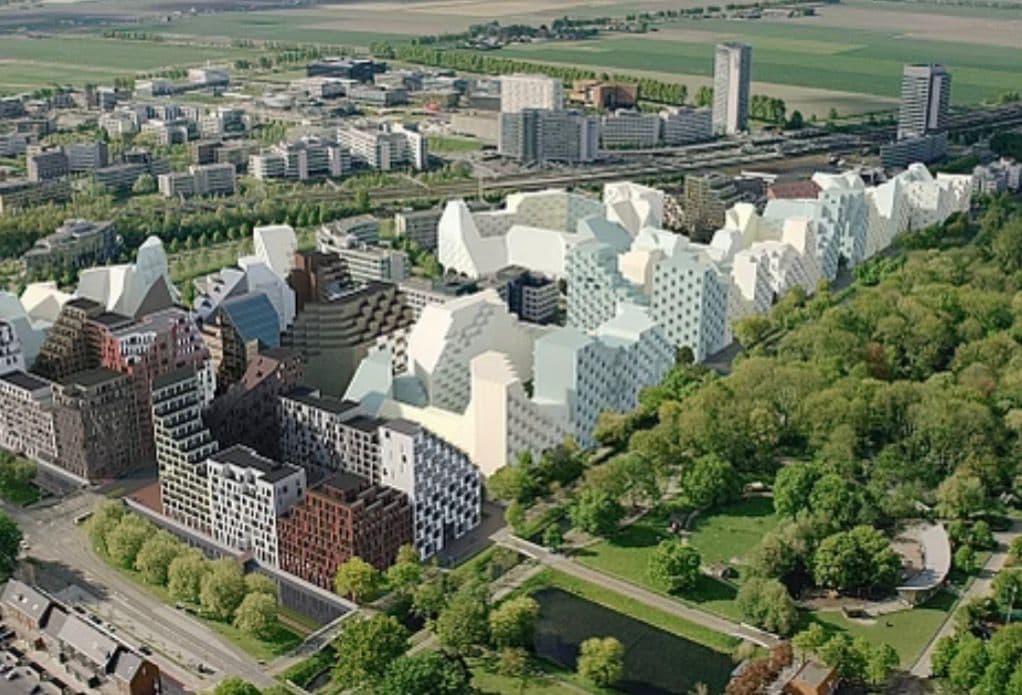 Hyde Park Hoofddorp luchtfoto complex