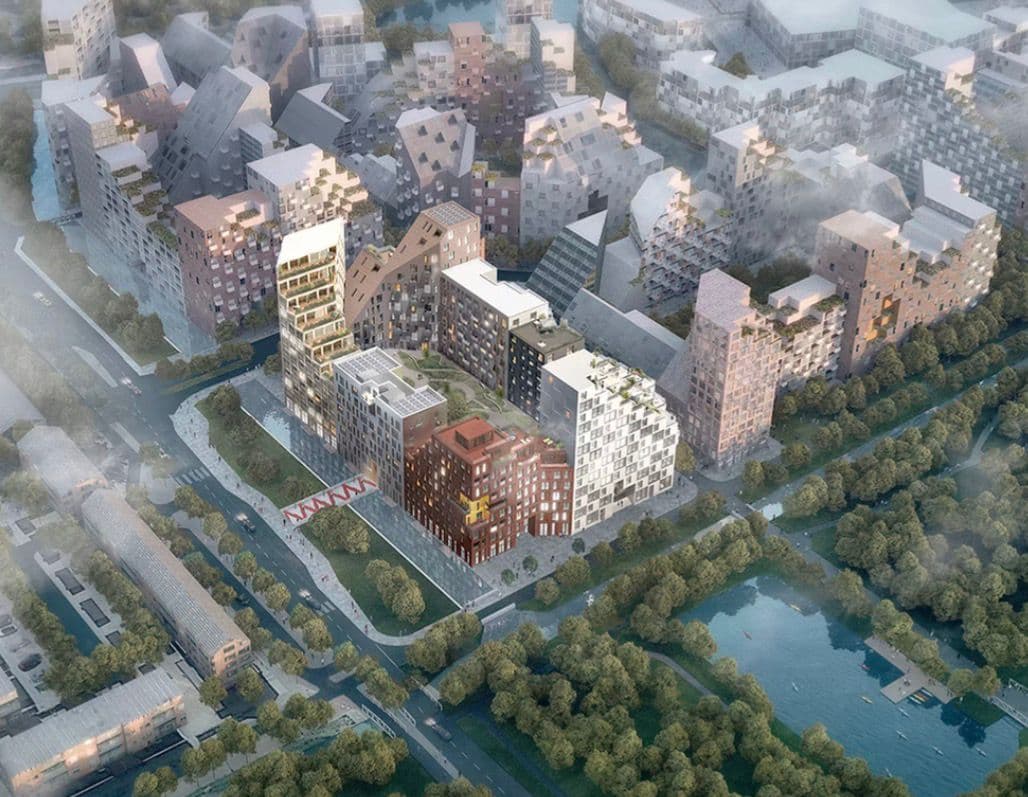 Hyde Park Hoofddorp bovenaanzicht